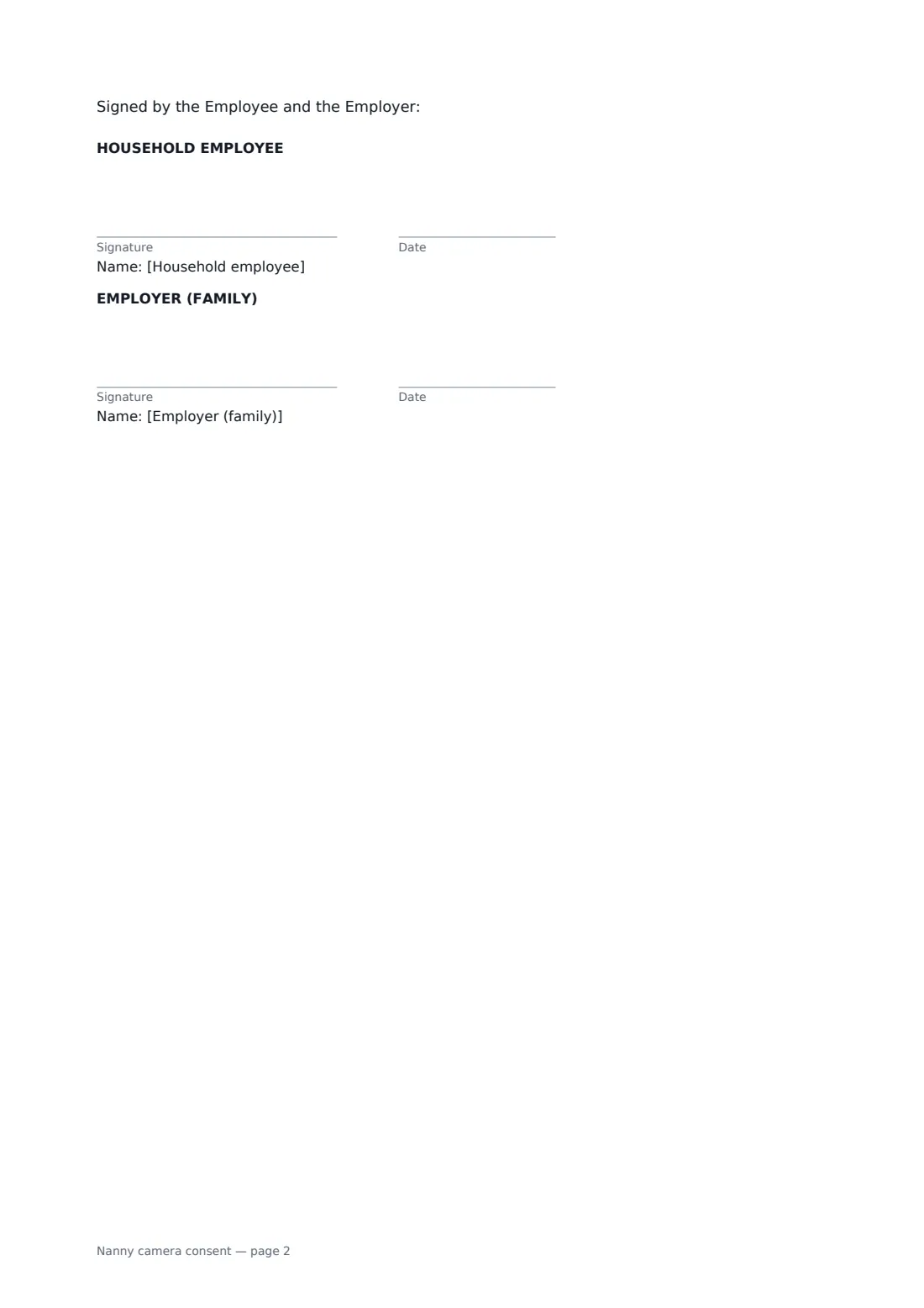 Nanny camera consent — page 2 of 2