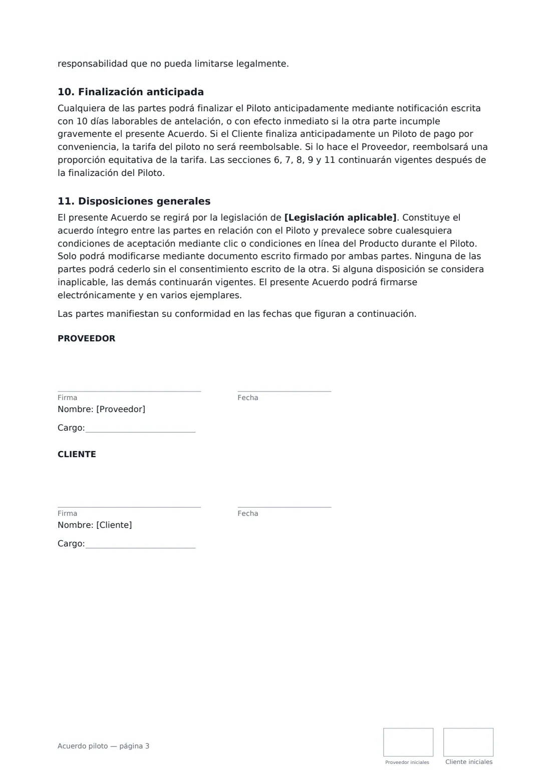 Acuerdo piloto: página 3 de 3