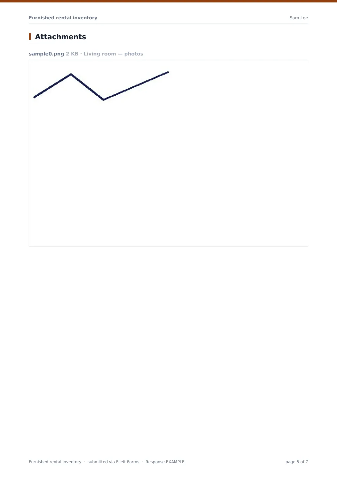Furnished rental inventory — example response PDF, page 5 of 7