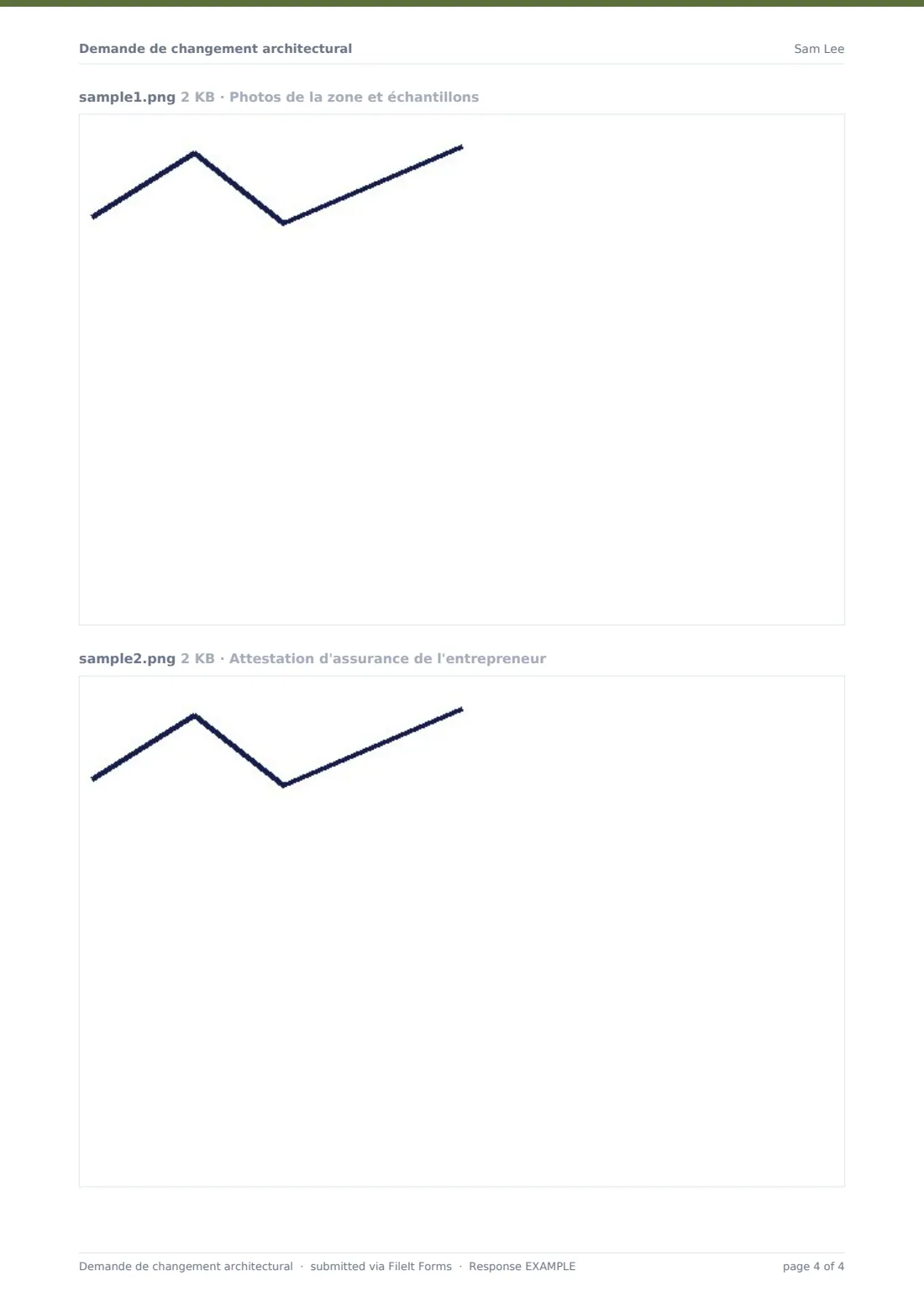 Demande de changement architectural — exemple de réponse au format PDF, page 4 sur 4