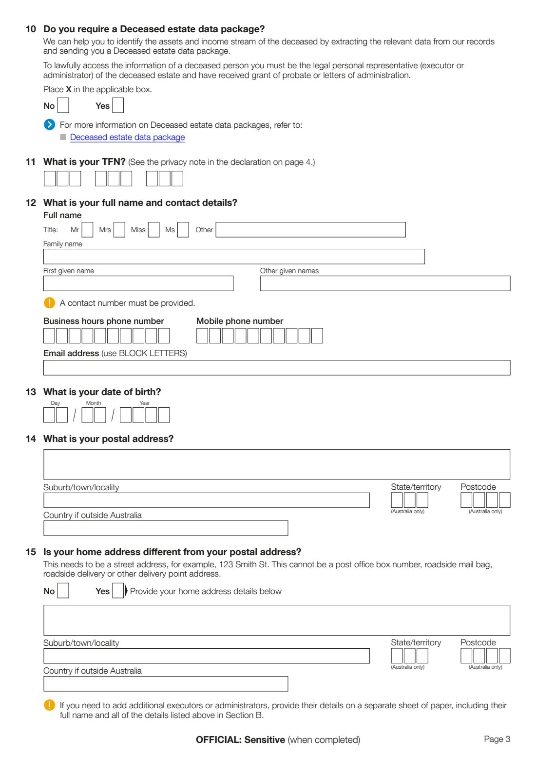 Notification of a deceased person (NAT 74279) (2025) Notification of a deceased person — page 3 of 4