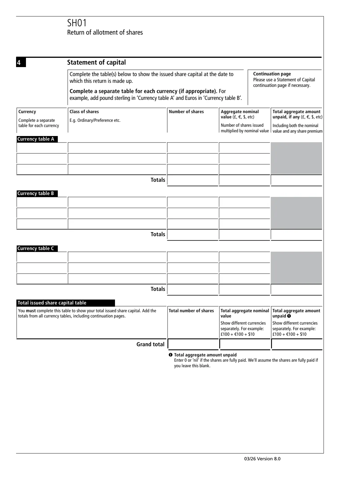 SH01 Return of allotment of shares (2026) Return of allotment of shares — page 2 of 4