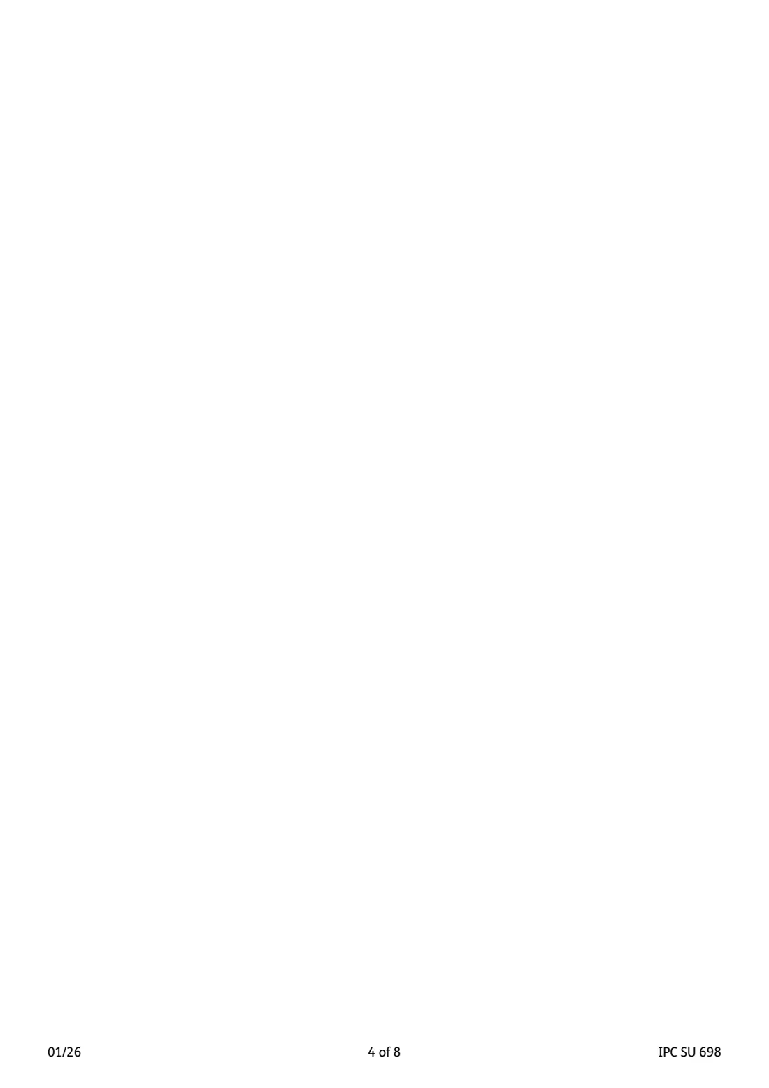 Life Certificate (IPC SU 698) (2026) Life Certificate for a UK State Pension — page 4 of 8