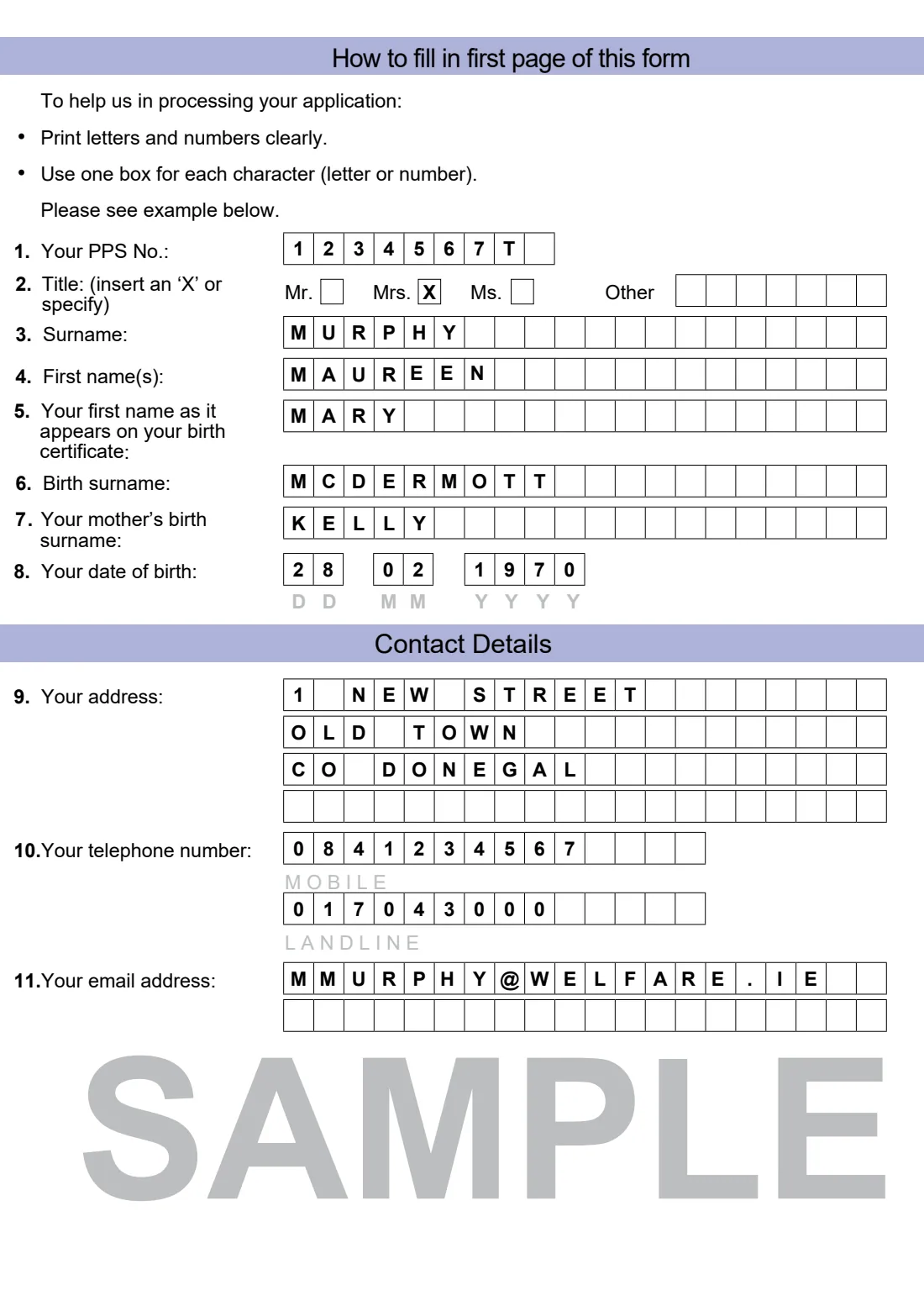 Form AB1 (Adoptive Benefit) (2025) Application form for Adoptive Benefit (AB1) — page 2 of 12
