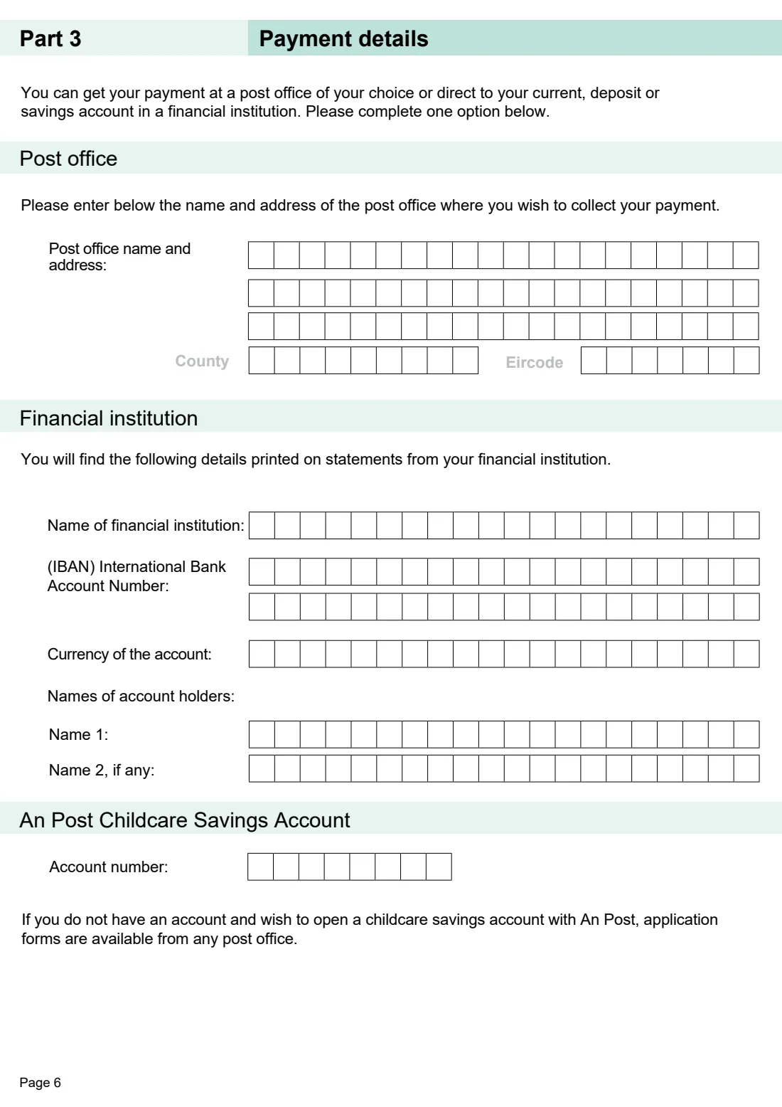 CB1 Child Benefit application (2024) Application form for Child Benefit — page 8 of 16