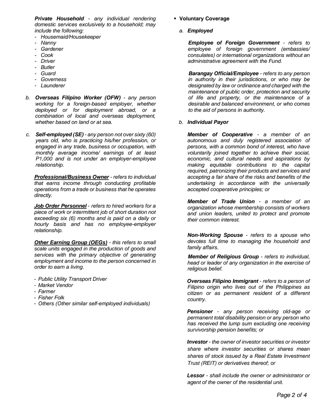 Pag-IBIG Member's Data Form (MDF) (2024) Member's Data Form (MDF) — page 4 of 6