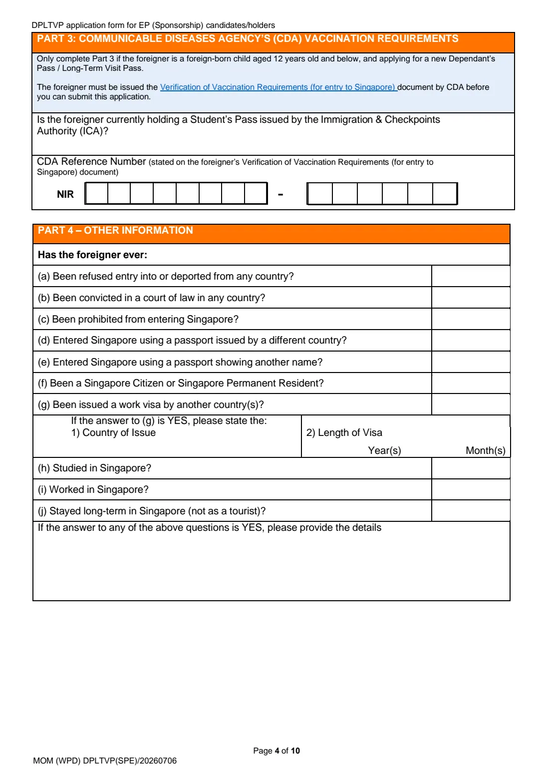 Form DP-LTVP (2026) stub — page 4 of 10